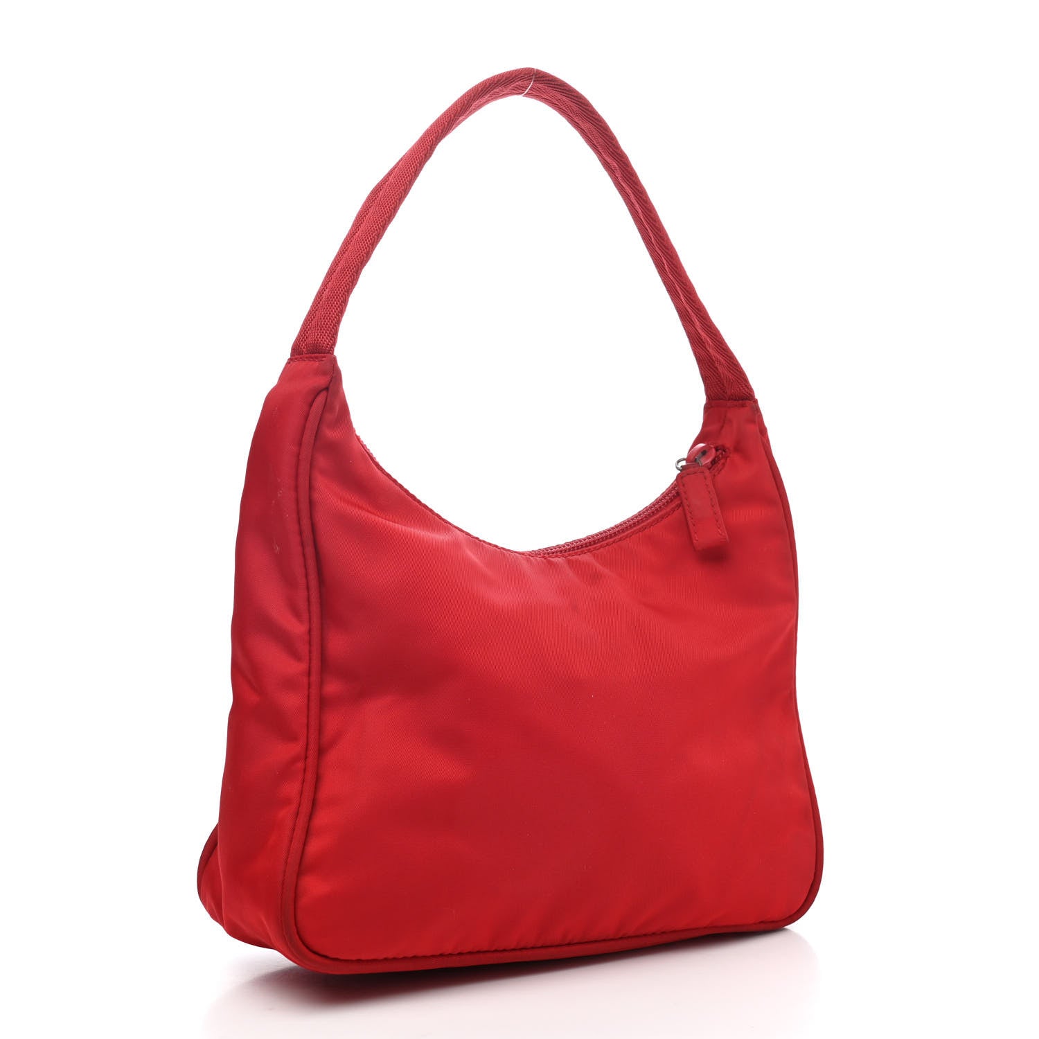 Prada Nylon Vela Shoulder Bag Rosso 2 of 4