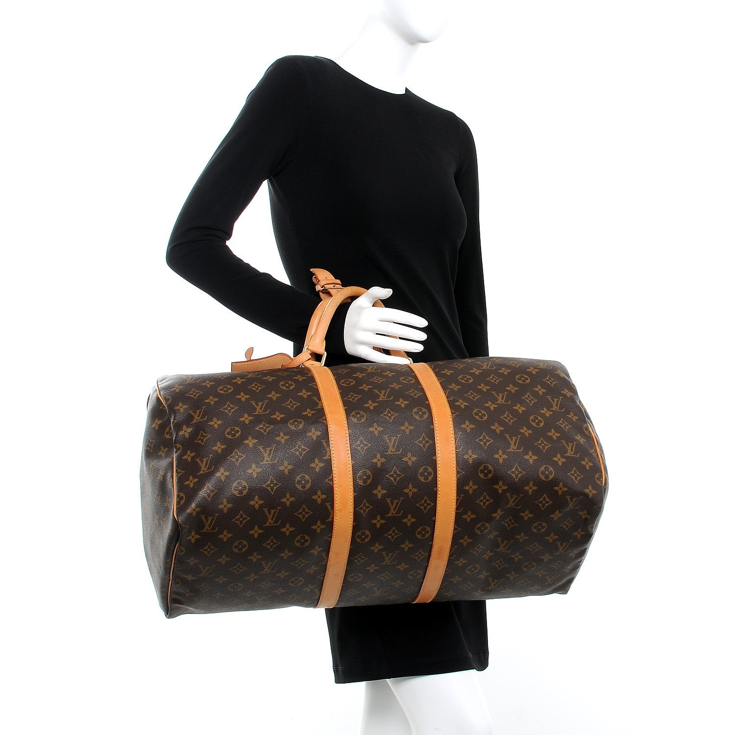 Louis Vuitton Monogram Keepall 55 2 of 9