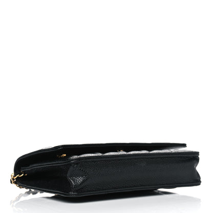 Chanel Caviar Quilted Wallet On Chain WOC Black 3 of 4