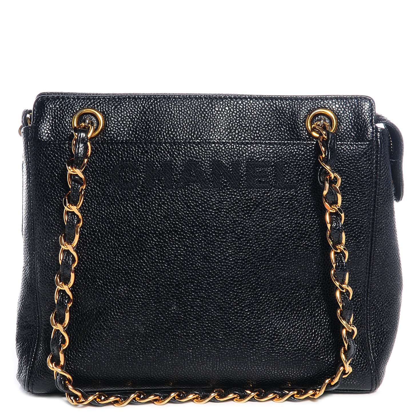 Caviar Shoulder Bag Black
