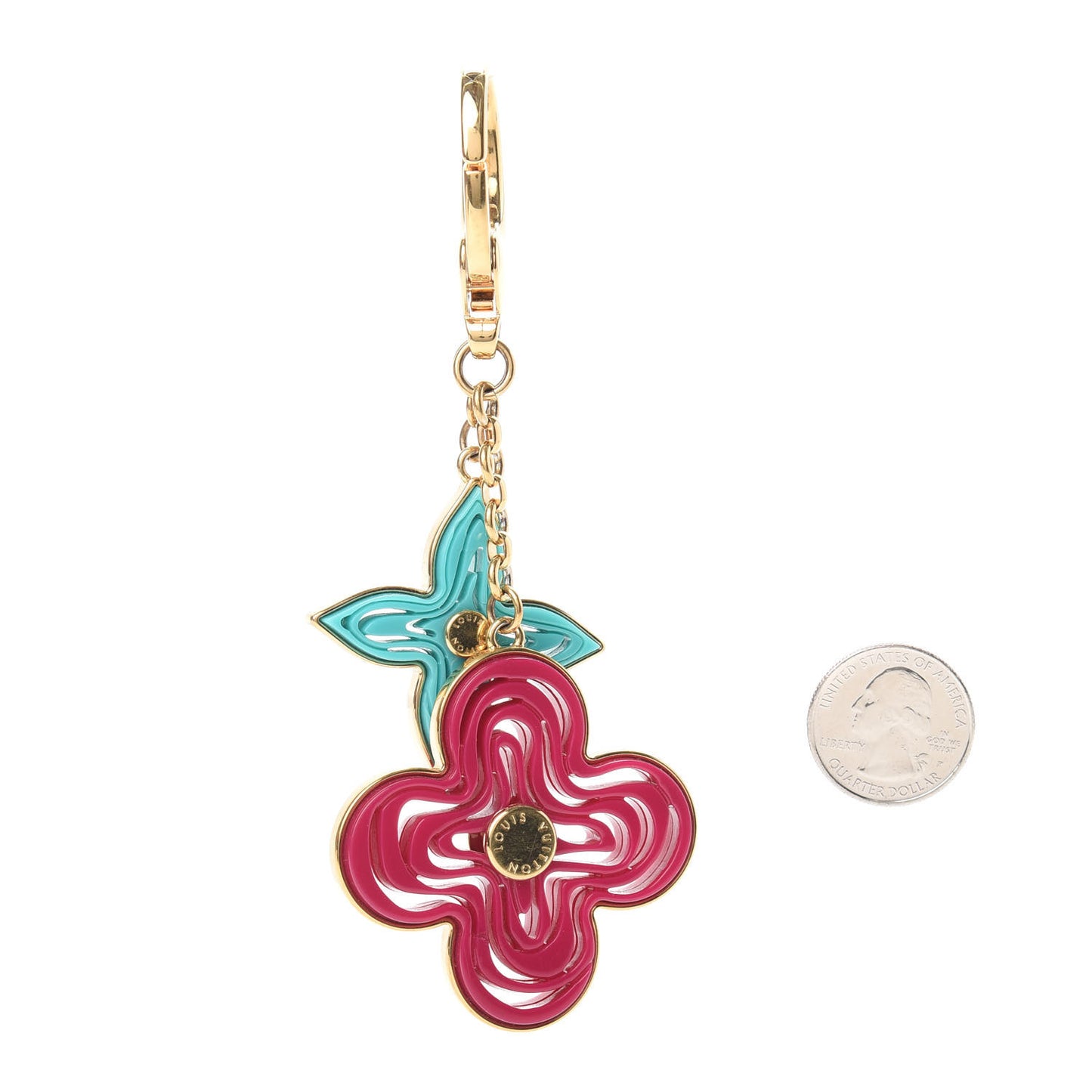 Resin Naif Bag Charm Grenadine