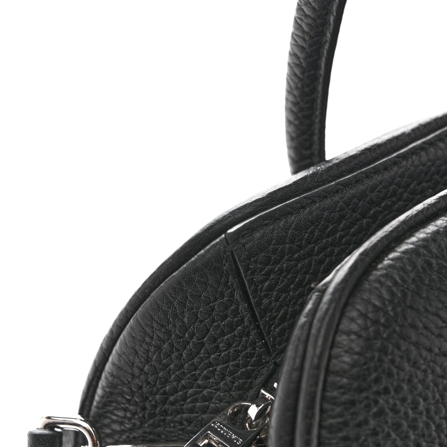 Jacquemus Grained Calfskin Le Petit Turismo Black 13 of 13