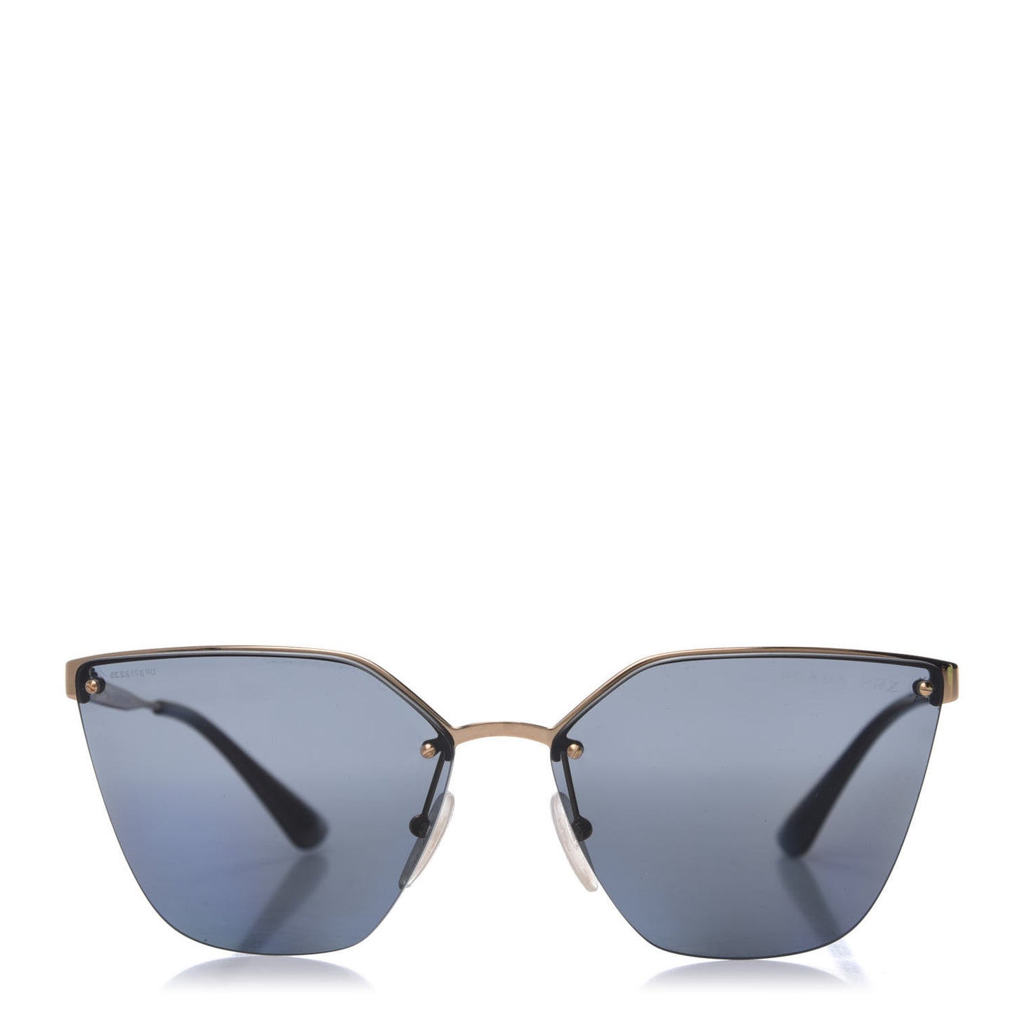 Polarized Cat Eye Sunglasses SPR 68T Black