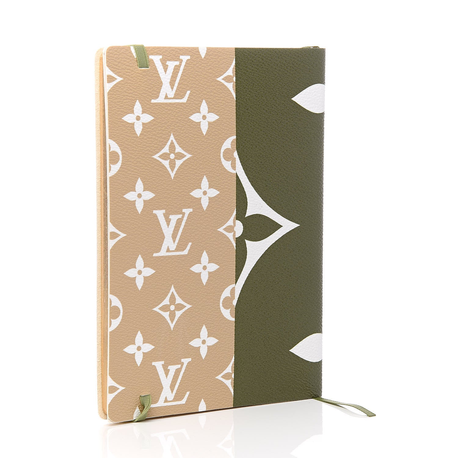 Louis Vuitton Monogram Giant Notebook Kaki Beige 3 of 7