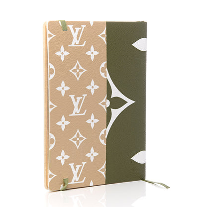 Louis Vuitton Monogram Giant Notebook Kaki Beige 3 of 7