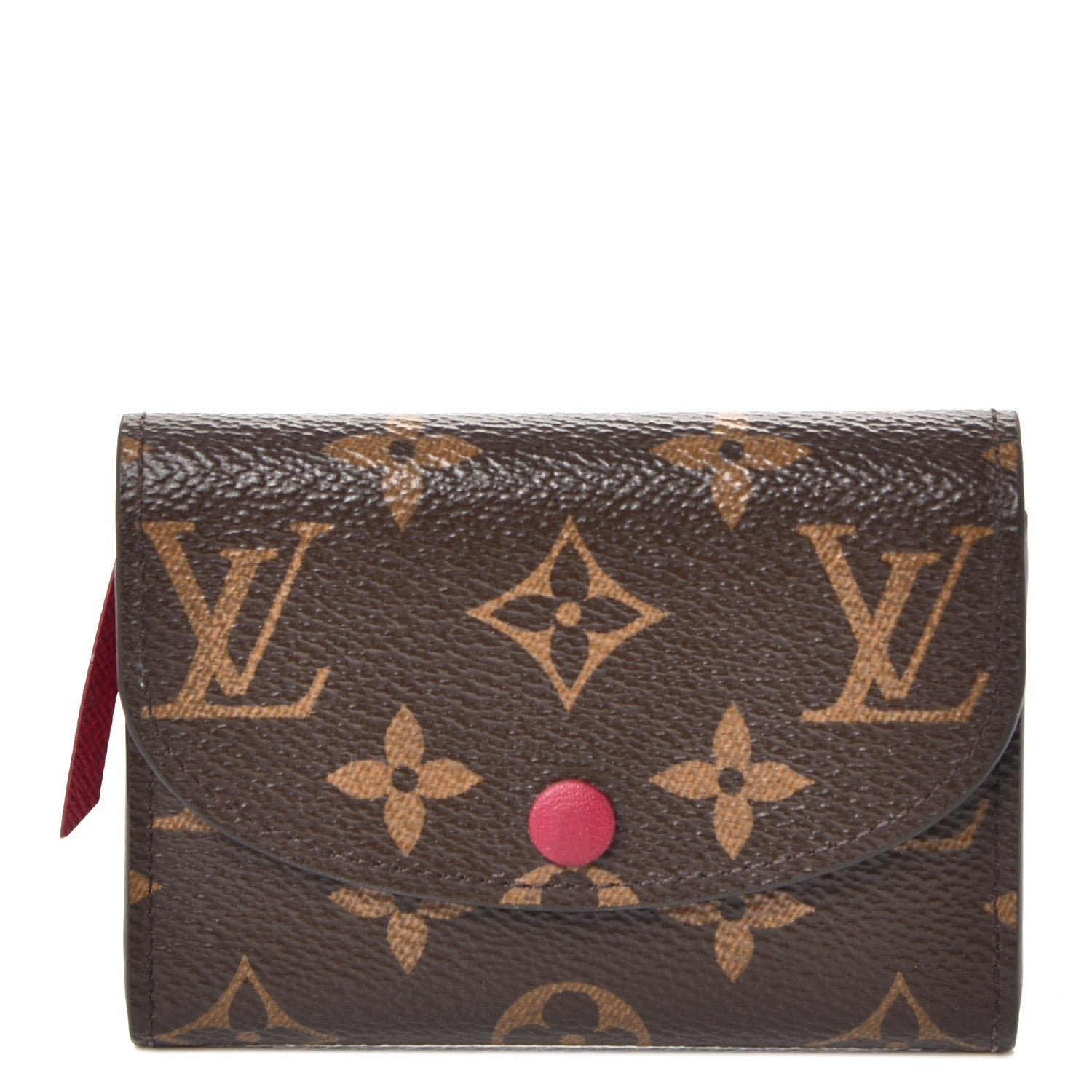 Louis Vuitton Monogram Rosalie Coin Purse Fuchsia 1 of 8