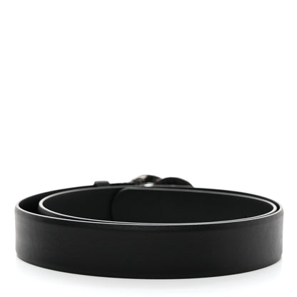 Chanel Calfskin Pearl Crystal CC Belt 85 34 Black 2 of 8