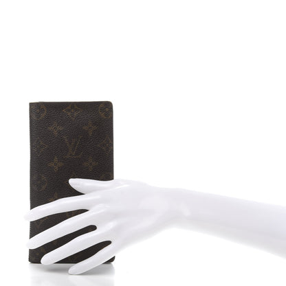 Louis Vuitton Monogram Porte Valeurs Checkbook Wallet 2 of 11