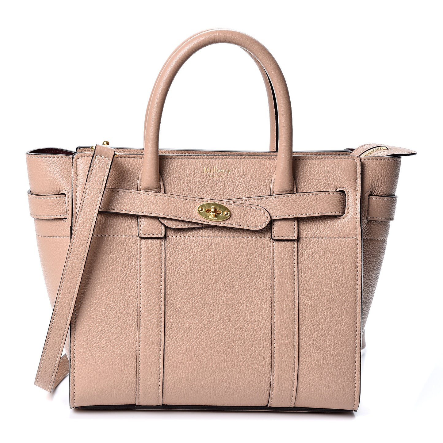 Small Classic Grain Mini Zipped Bayswater Rosewater