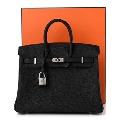 Hermes Togo Birkin 25 Black 10 of 10