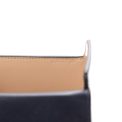 Hermes Villandry Calfskin Cinhetic Boxy Top Handle Bag Bleu Nuit 8 of 12