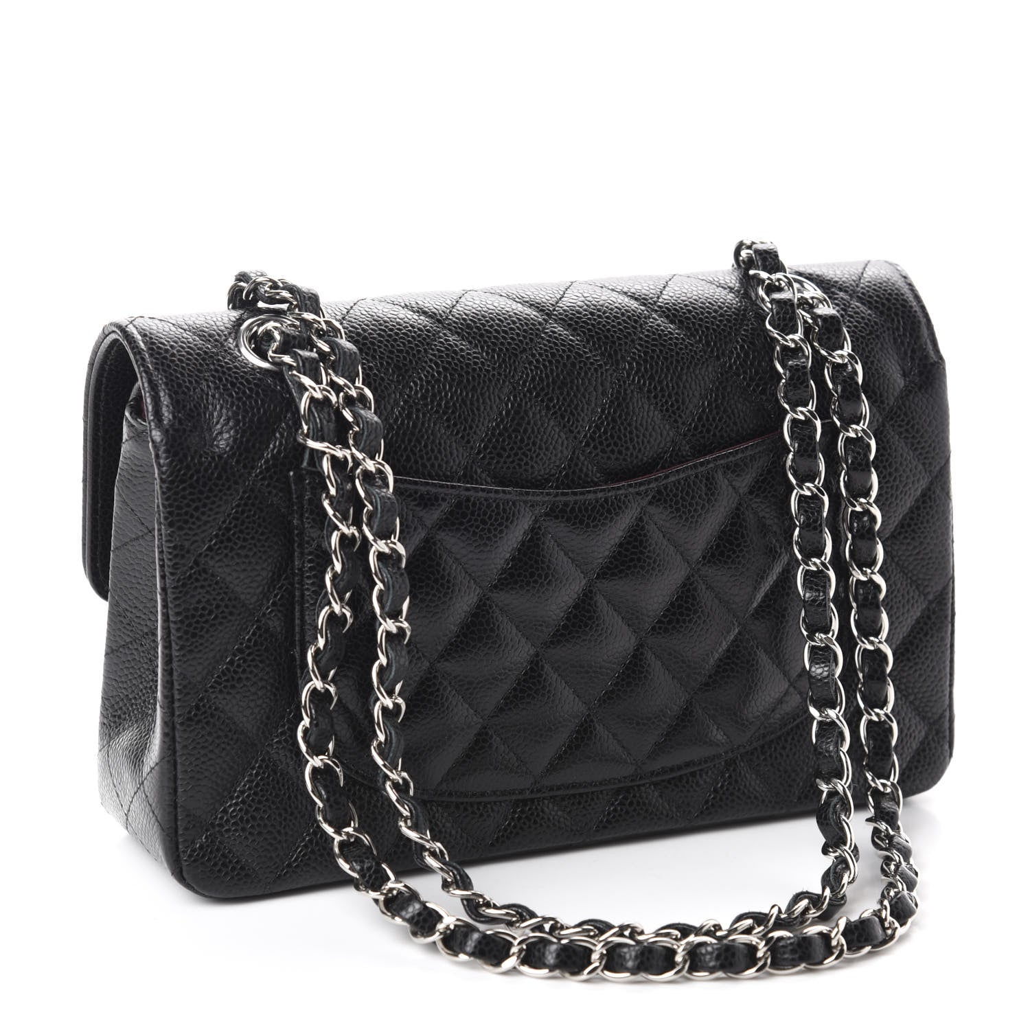Chanel Caviar Quilted Small Double Flap Black 3 of 10