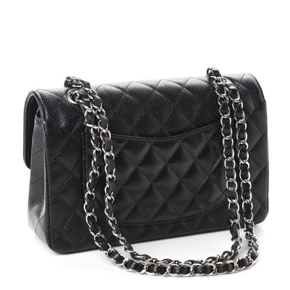 Chanel Caviar Quilted Small Double Flap Black 3 of 10