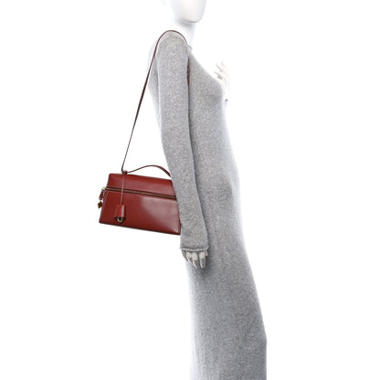 Loro Piana Saddle Calfskin Extra Bag L27 Deep Kummel 2 of 9
