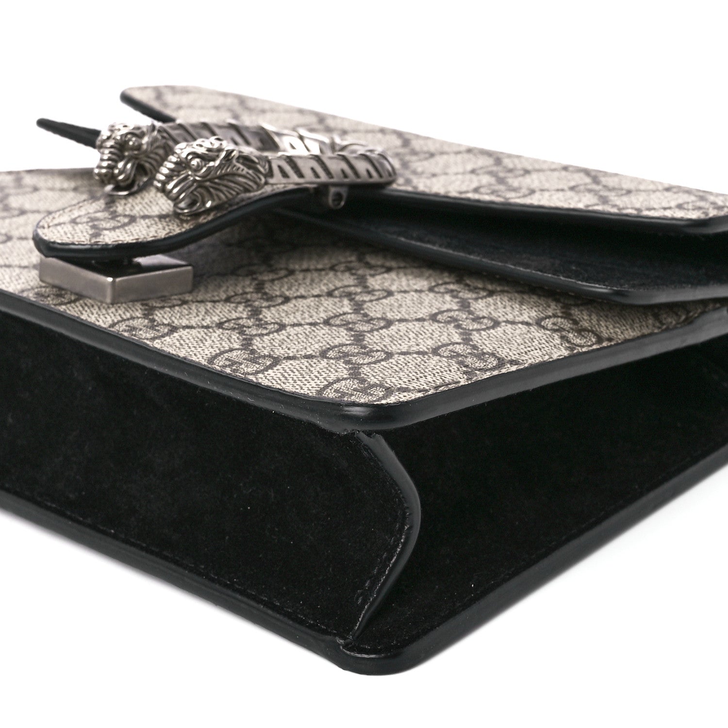 Gucci GG Supreme Monogram Mini Dionysus Shoulder Bag Black 11 of 12