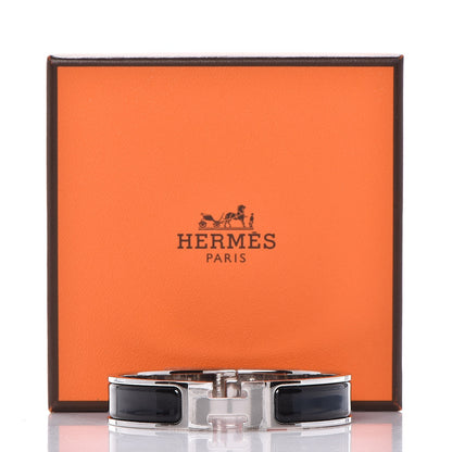 Hermes Enamel Narrow Clic Clac H Bracelet PM Black 5 of 5