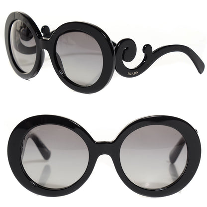 Prada Baroque Sunglasses SPR 27N Black 1 of 6