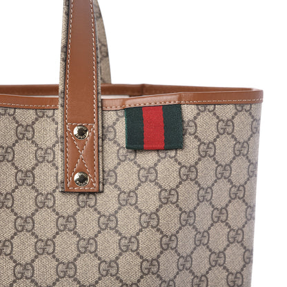 Gucci GG Plus Monogram Medium Signature Web Loop Tote Brown 10 of 10