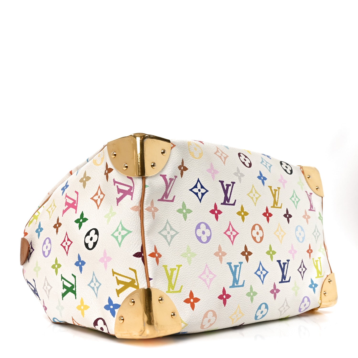 Louis Vuitton Monogram Multicolor Speedy 30 White 4 of 9