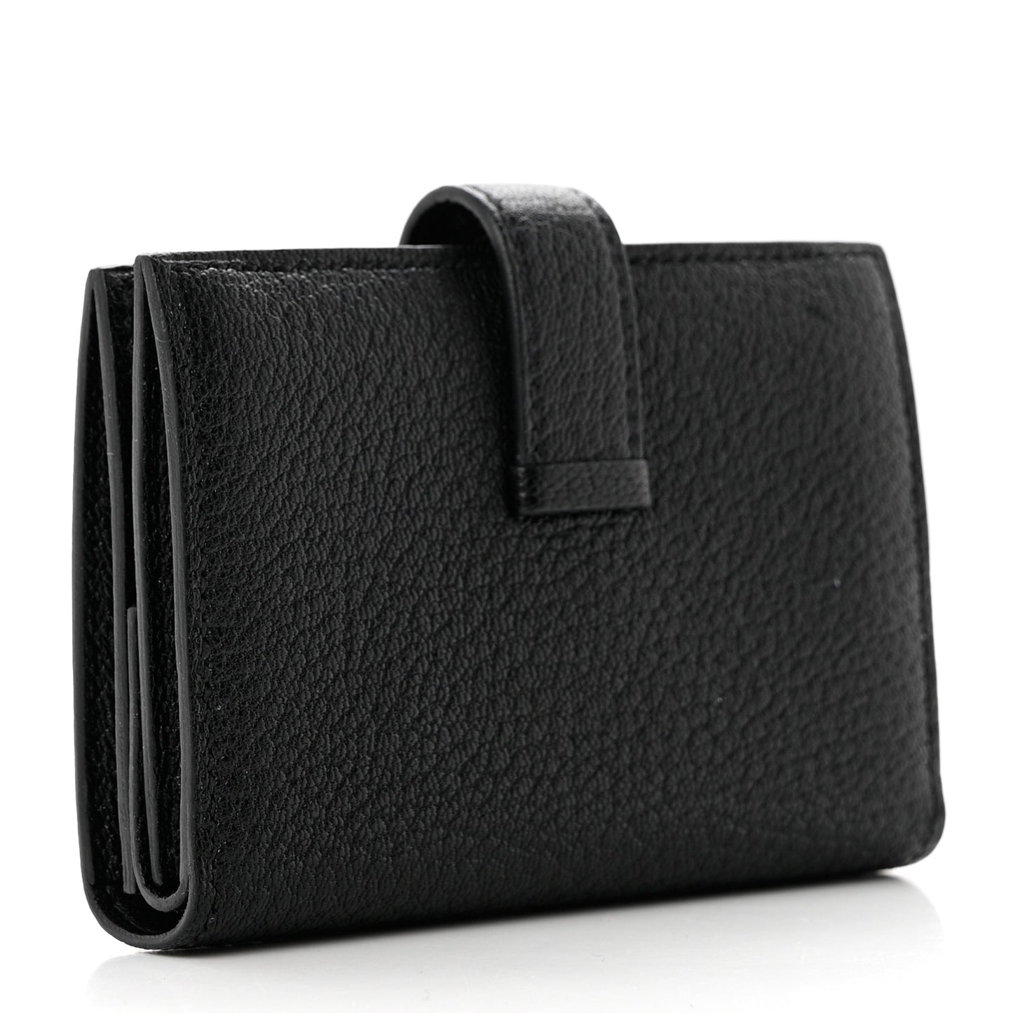 Chevre Mysore Mini Bearn Wallet Black