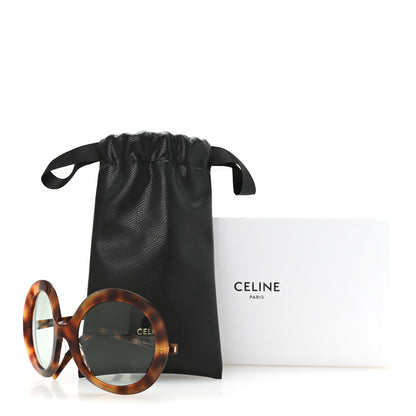 Celine Round Sunglasses CL40345I Tortoise 8 of 8