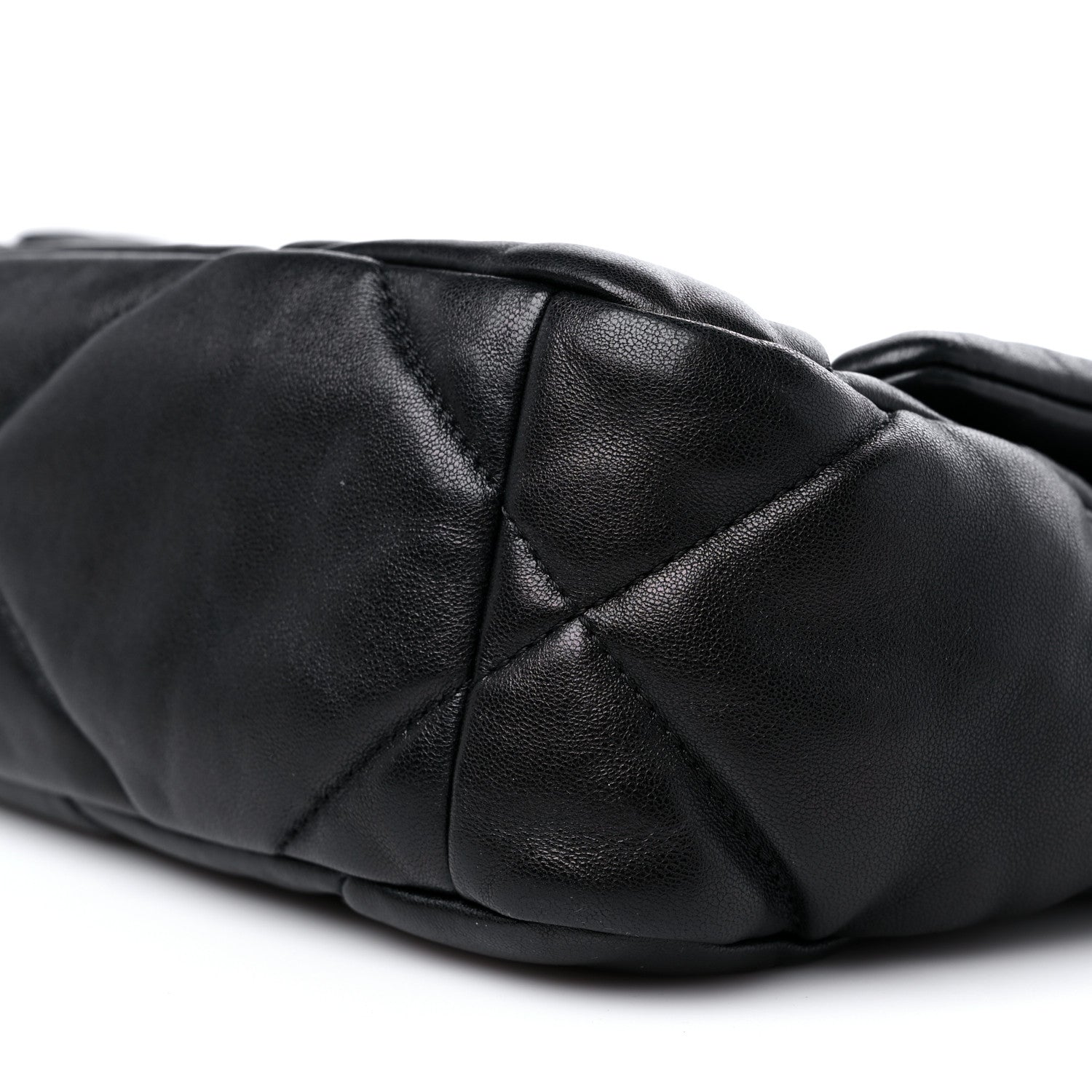 Chanel Lambskin Quilted Medium Chanel 19 Flap Black 9 of 11