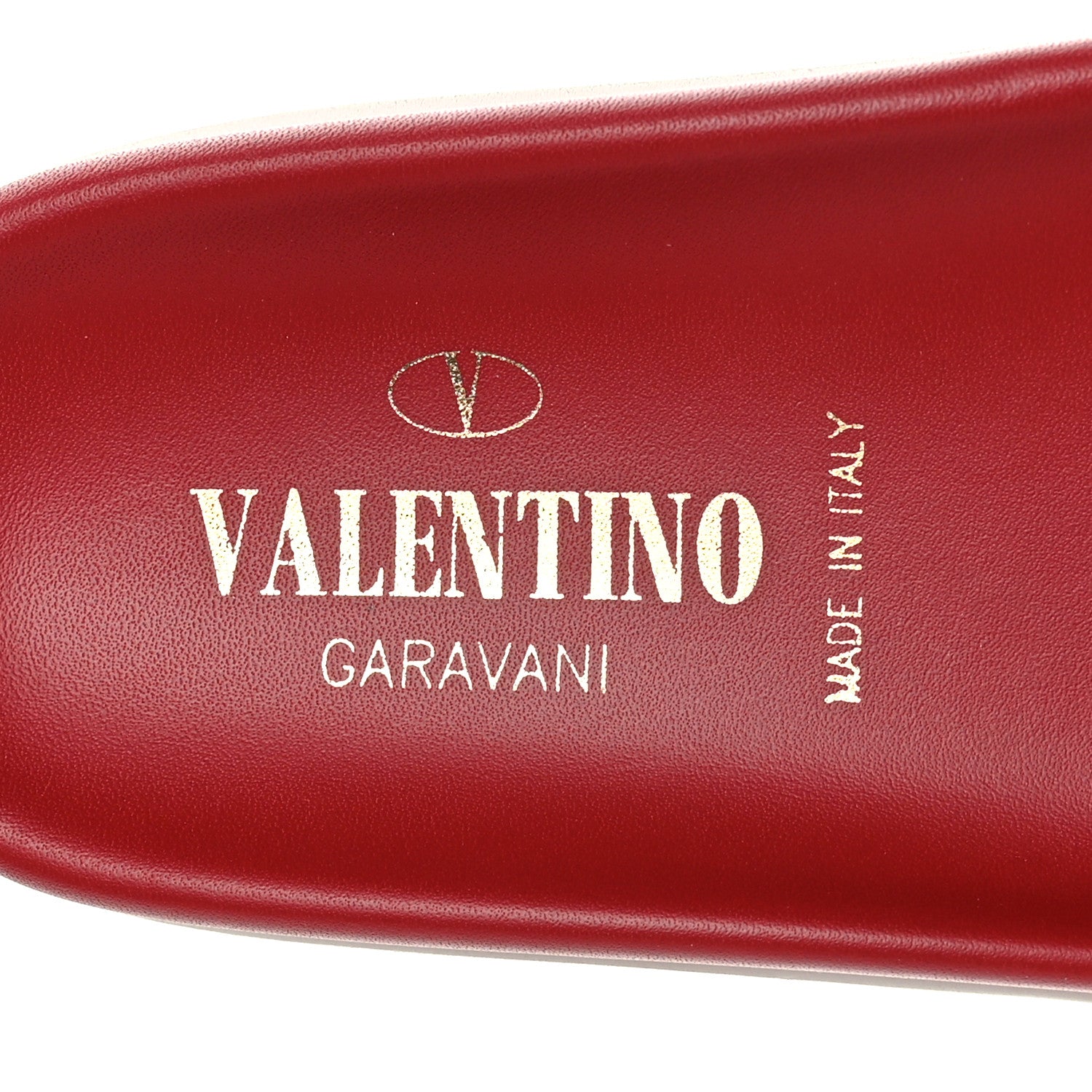 Valentino Garavani Nappa Free Rockstud Spike Slide Sandals 37 Rosso Valentino 7 of 8