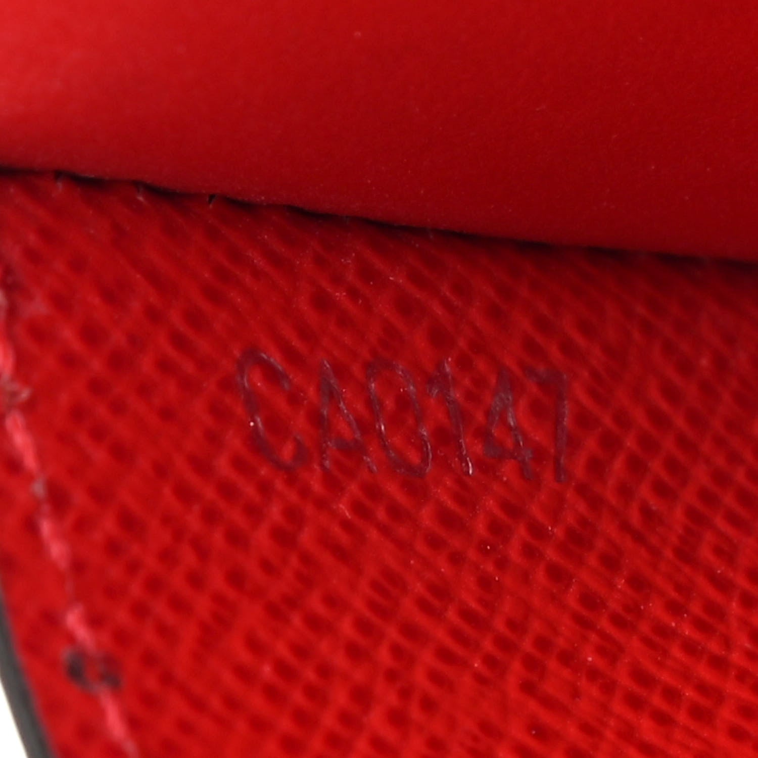 Louis Vuitton X SUPREME Epi Card Holder Red 7 of 13