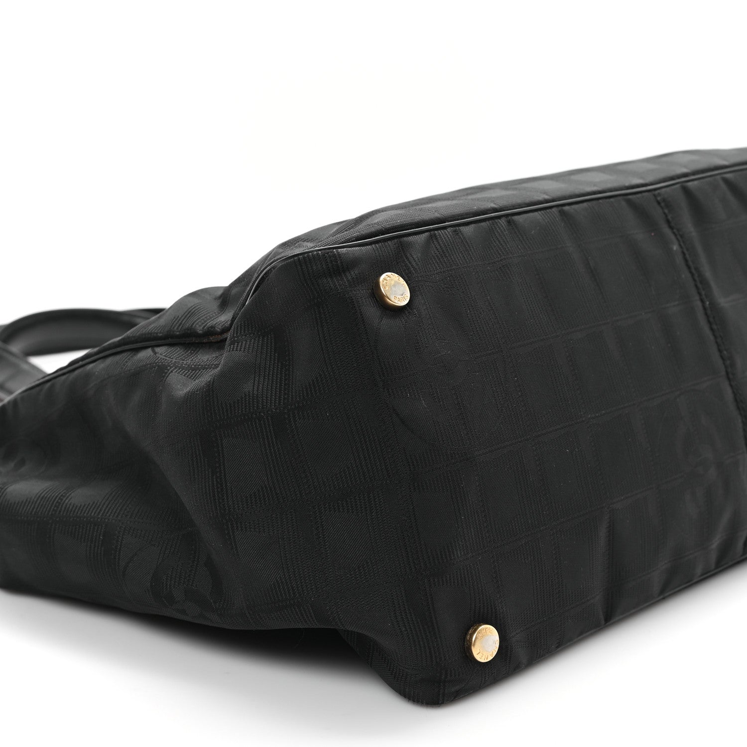 Chanel Nylon Medium Travel Tote Black 9 of 12