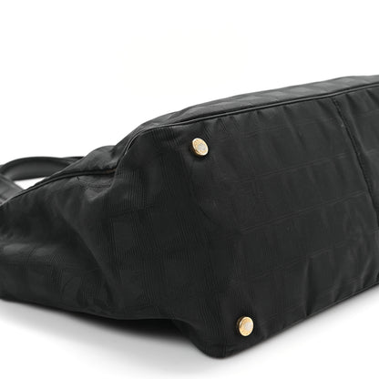 Chanel Nylon Medium Travel Tote Black 9 of 12