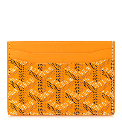 Goyard Goyardine Saint Sulpice Card Holder Yellow 1 of 7