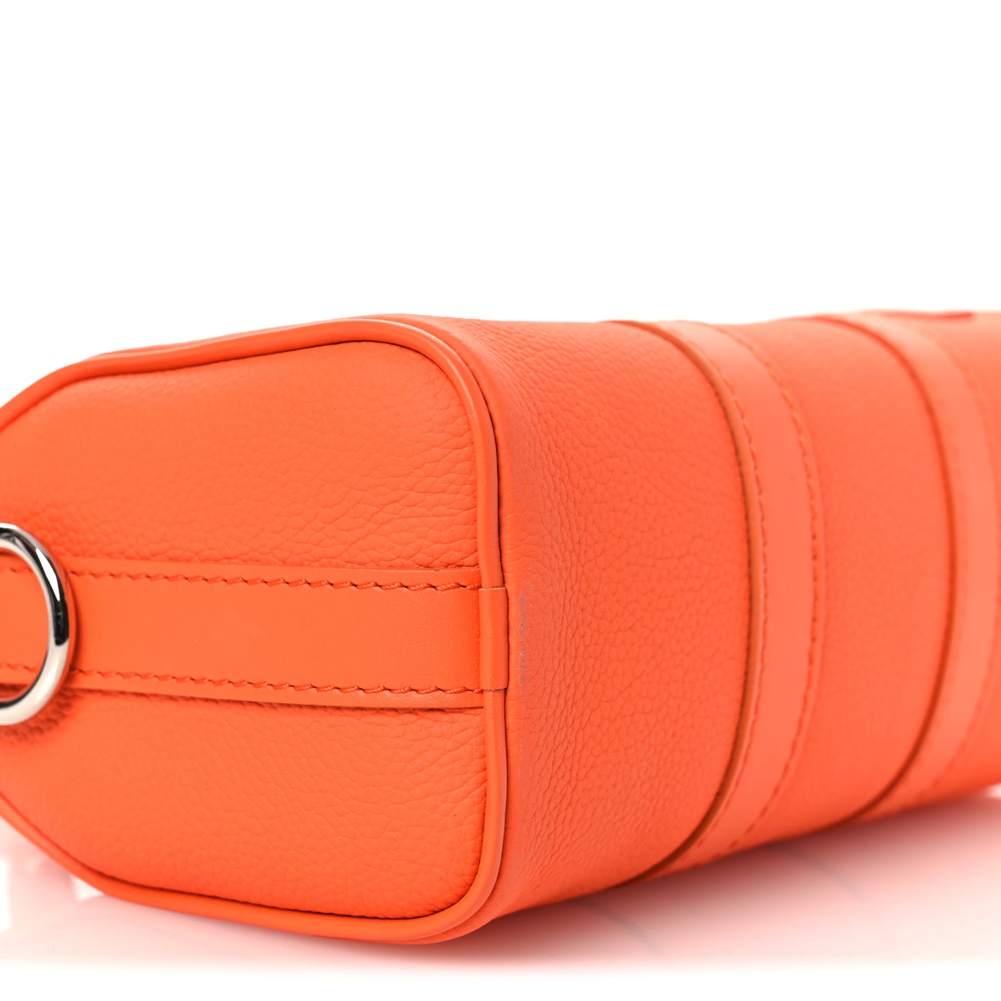 Grained Calfskin Aerogram Keepall XS Orange