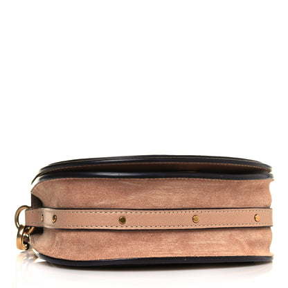 Chloe Calfskin Suede Small Nile Bracelet Bag Biscotti Beige 4 of 10