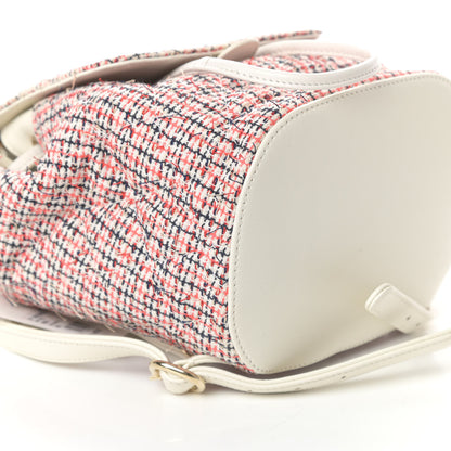 Chanel Tweed CC Mania Backpack Black Red White 9 of 10