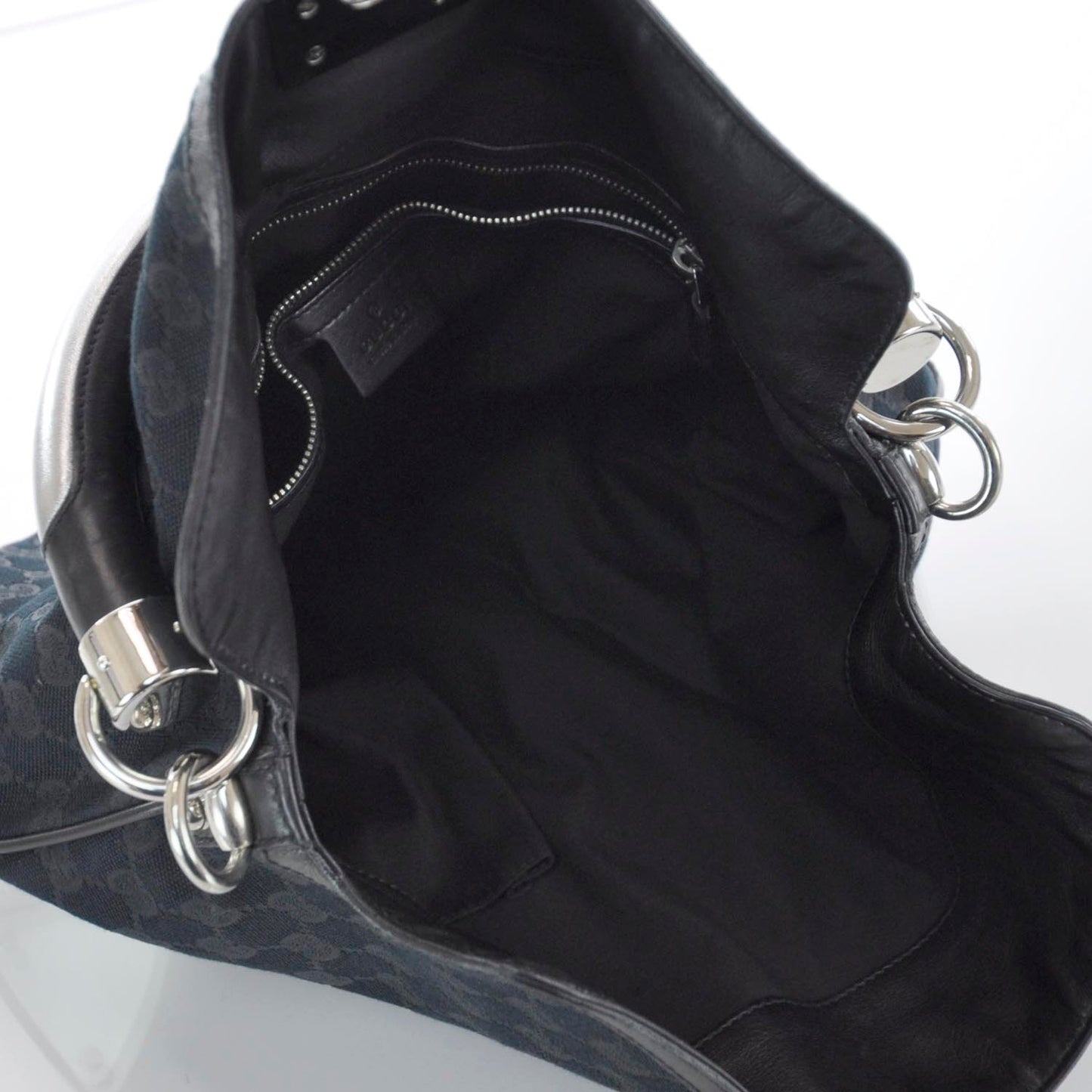 Monogram Medium Indy Hobo Black