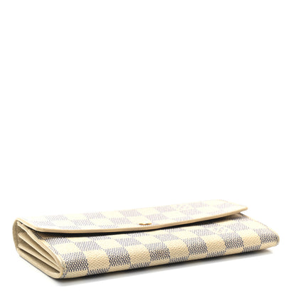Louis Vuitton Damier Azur Sarah Wallet 4 of 10