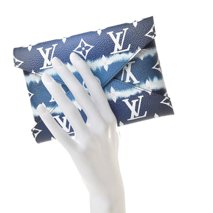 Louis Vuitton Monogram Escale Medium Kirigami Pochette Insert Blue 2 of 8