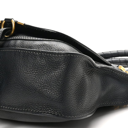 Chloe Calfskin Small Marcie Satchel Black Black 9 of 9