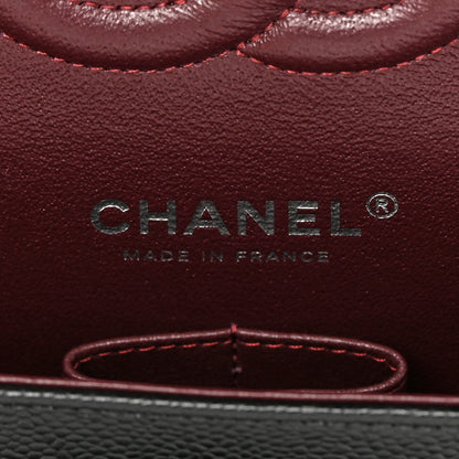 Chanel Caviar Quilted Medium Double Flap Black 6 of 12