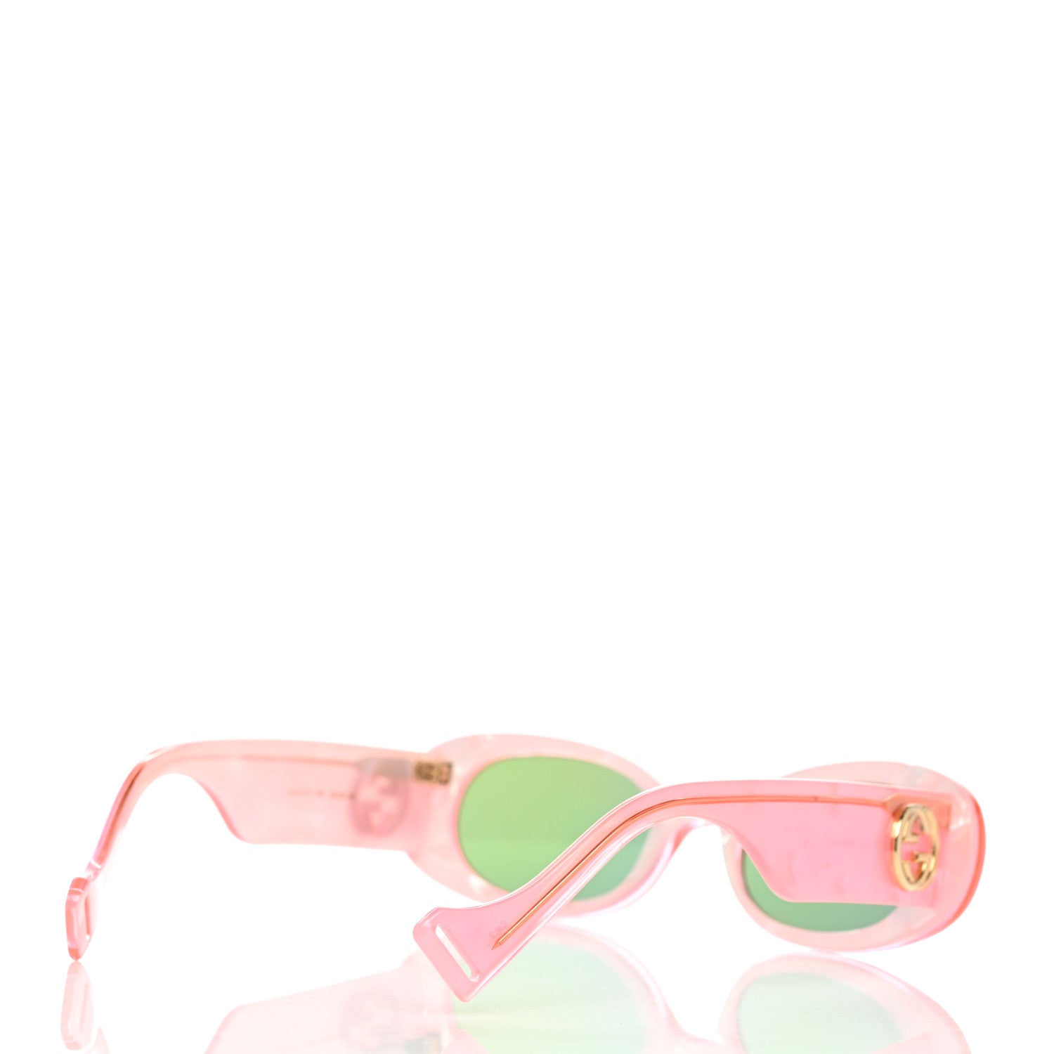Gucci Acetate Oval Sunglasses GG0517S Pink 4 of 7