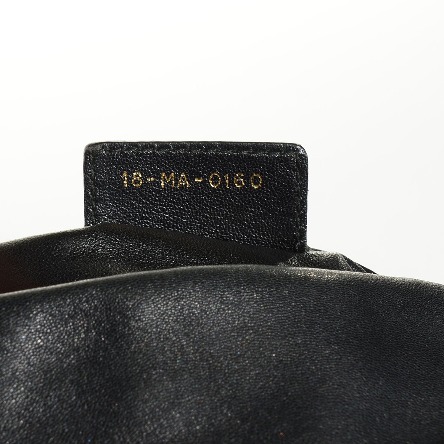 Christian Dior Lambskin Medium Libertine Hobo Black 7 of 7