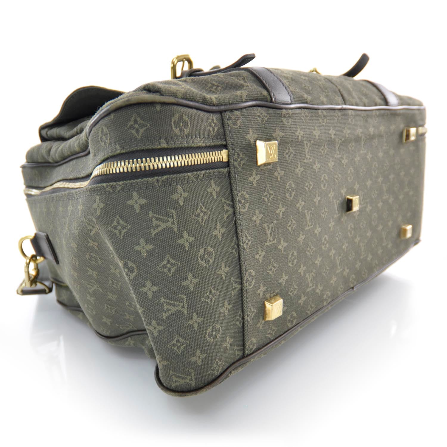 Louis Vuitton Mini Monogram Claudine Kaki 3 of 8
