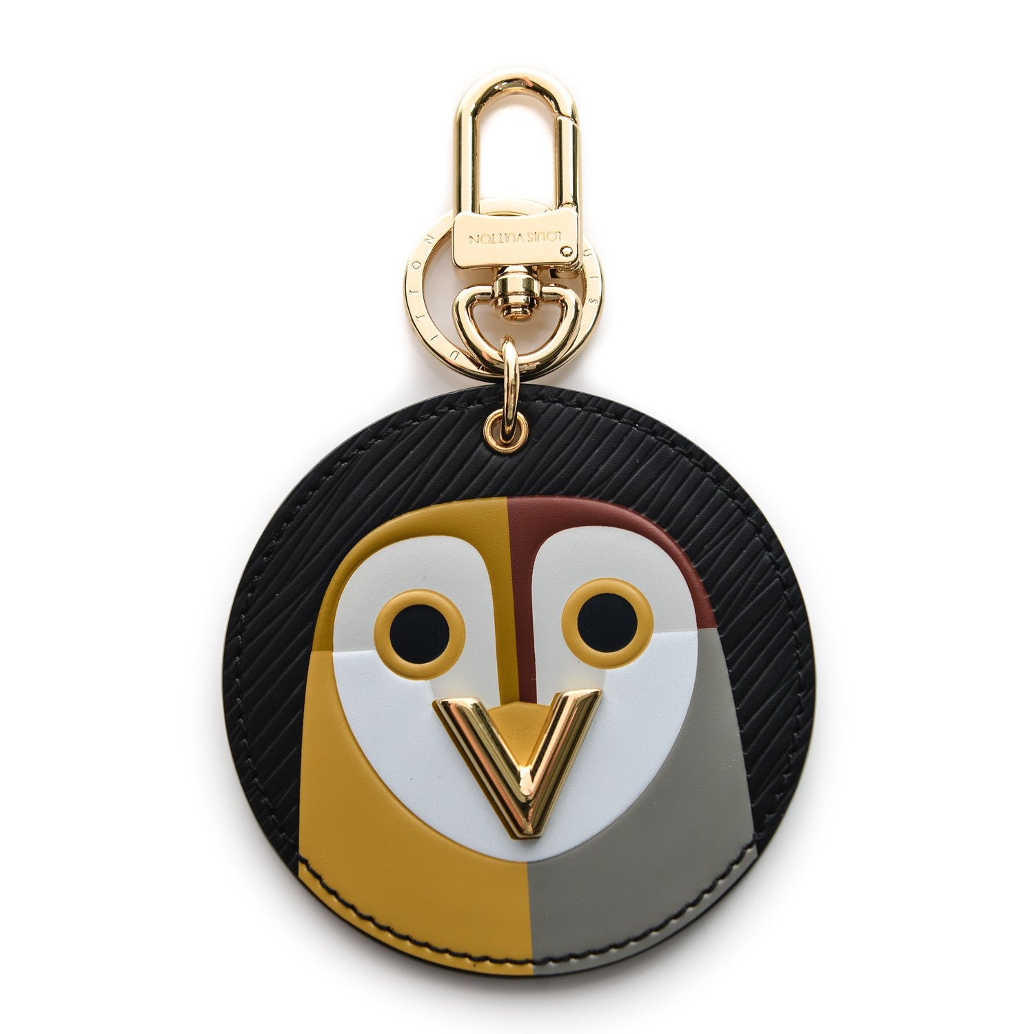 Louis Vuitton Epi Night Bird Bag Charm Black 1 of 4