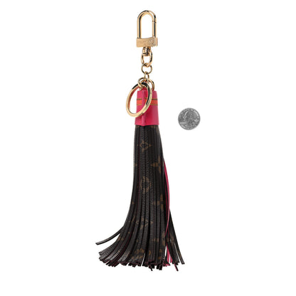 Louis Vuitton Monogram Summer Trunk Tassel Bag Charm Key Holder 2 of 4