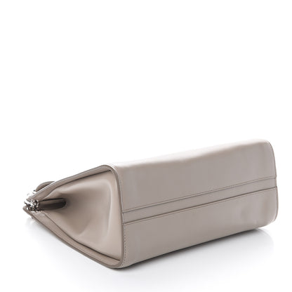 Chloe Shiny Calfskin Medium Annie Shoulder Bag Motty Grey 3 of 8