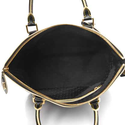 Louis Vuitton Suhali Lockit MM Black 5 of 12