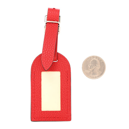 Louis Vuitton Taurillon City Steamer Luggage Tag Rubis 2 of 4