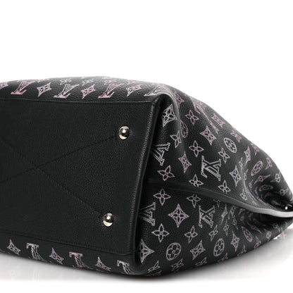 Louis Vuitton Mahina Carmel Hobo PM Black 9 of 9