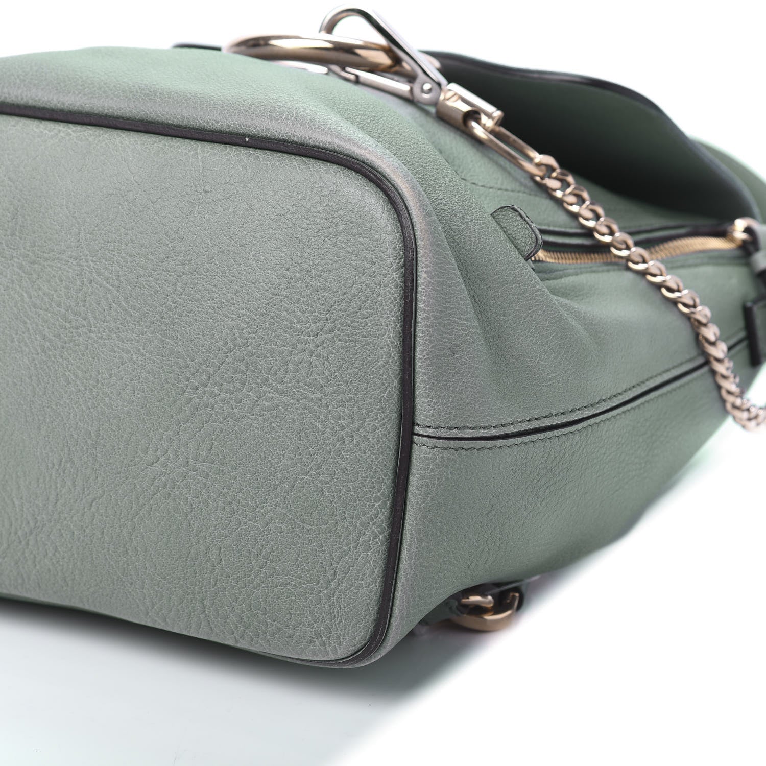 Chloe Suede Calfskin Medium Faye Backpack Cloudy Blue 4 of 6
