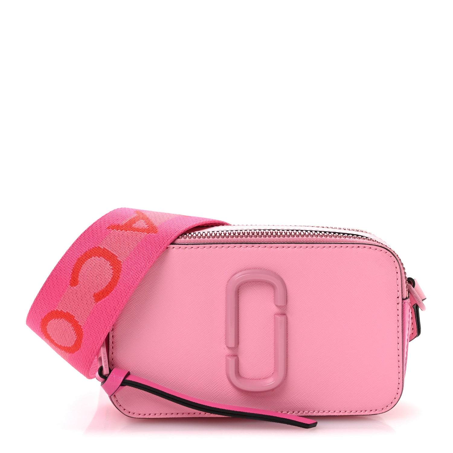 Marc Jacobs Saffiano Small Snapshot Camera Bag Pink Multicolor 1 of 10